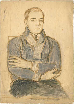 Пахомов Алексей Фёдорович. Мужской портрет